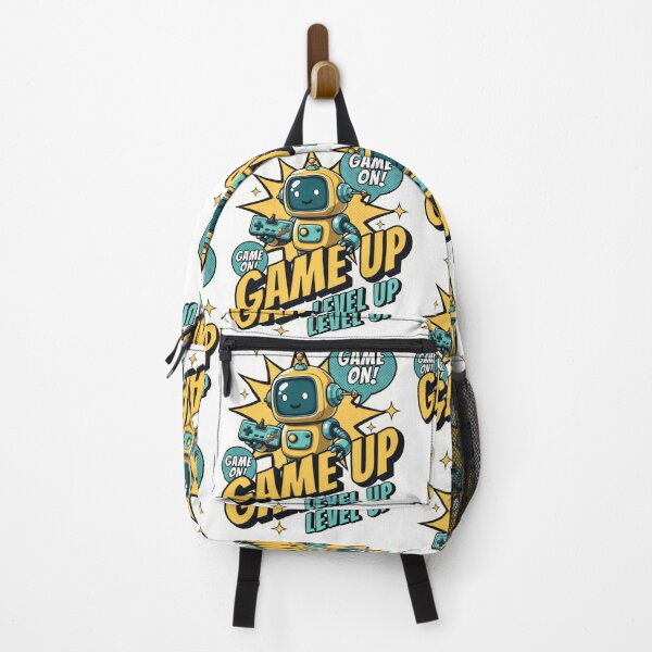 Item preview, Retro Gaming Bot Level Up Edition designed and sold by SplashTastic.