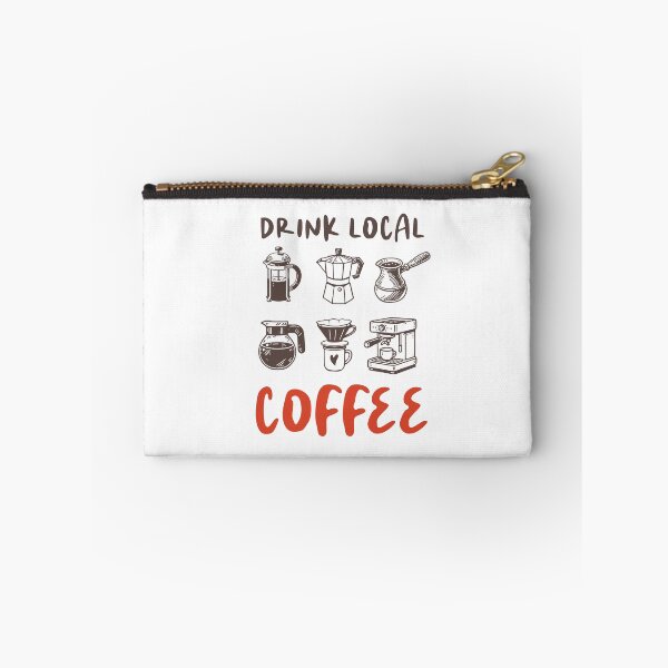 Item preview, Drink Local Coffee Sustainable Cafe Quote designed and sold by CleanDecor.