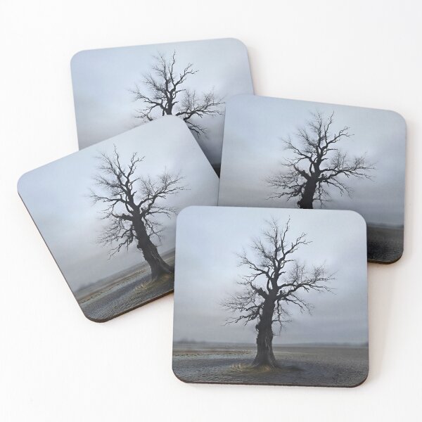 Item preview, Lonely Tree in Empty Field – Minimal Sad Aesthetic designed and sold by quibrak.