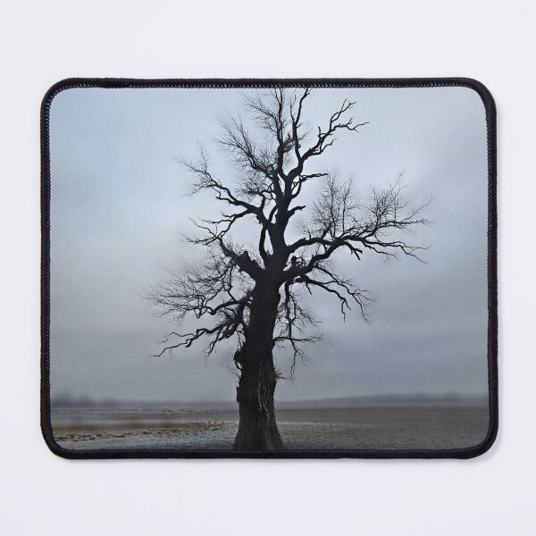 Item preview, Lonely Tree in Empty Field – Minimal Sad Aesthetic designed and sold by quibrak.