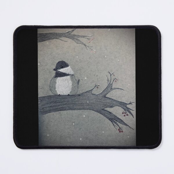 Item preview, Feathered Stalwart on a Wintry Eve designed and sold by Senza.