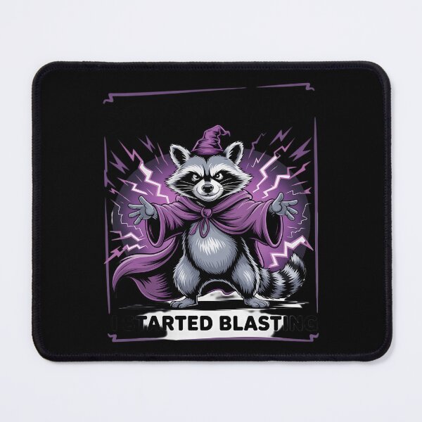 Item preview, So Anyway I Started Blasting Raccoon designed and sold by comptorasunfia.