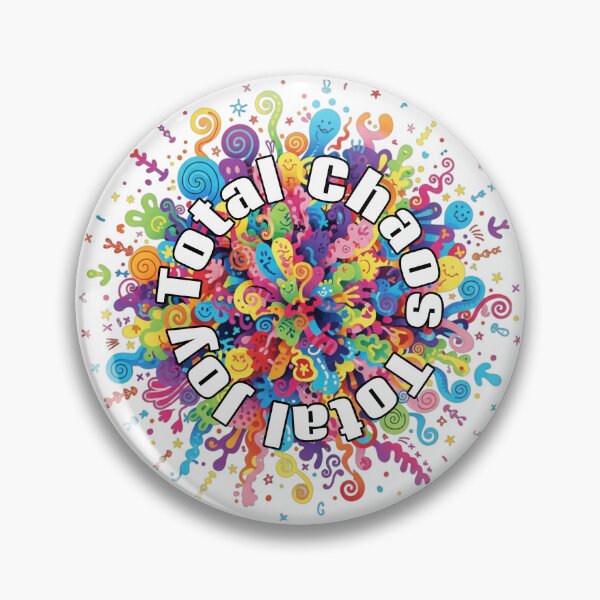 Item preview, Total Chaos Total Joy - Colorful Abstract Doodle Explosion designed and sold by IntrusiveMind210.