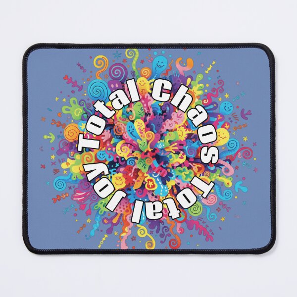 Item preview, Total Chaos Total Joy - Colorful Abstract Doodle Explosion designed and sold by IntrusiveMind210.