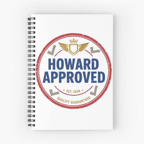 Item preview, Howard Approved - Personalized Name Custom Badge Stamp designed and sold by StillDow.