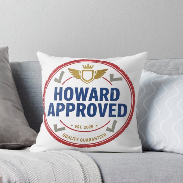 Item preview, Howard Approved - Personalized Name Custom Badge Stamp designed and sold by StillDow.