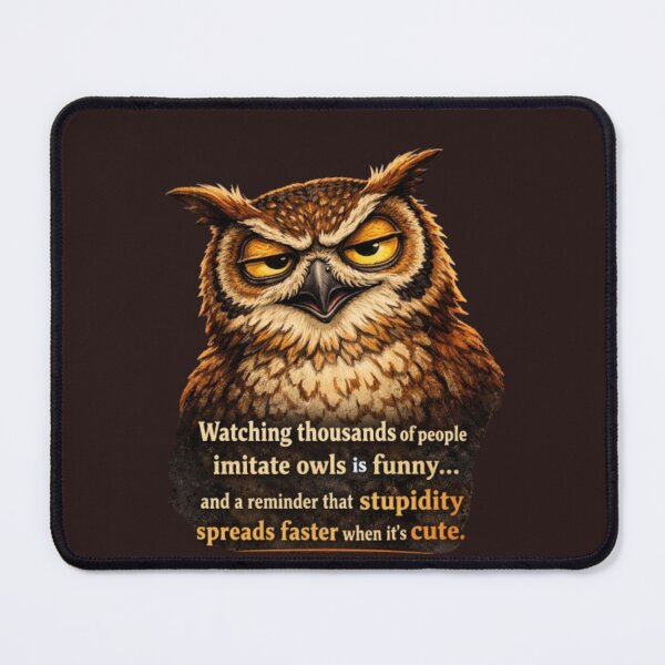 Item preview, Sarcastic Owl designed and sold by Create Nest.