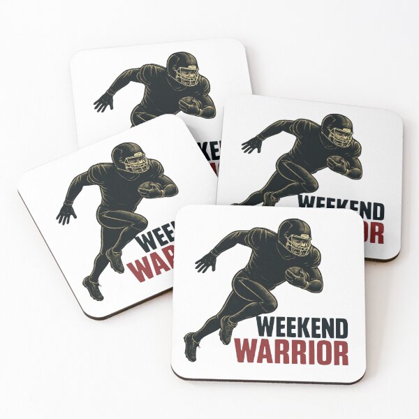 Item preview, Weekend Warrior Football Runner – American Football Athlete T-Shirt designed and sold by RMTrendy.