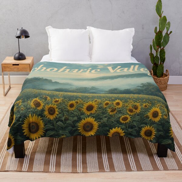 Item preview, Schoharie Valley: Sunflower Horizon designed and sold by David R Sawin The Architects Of Eden.
