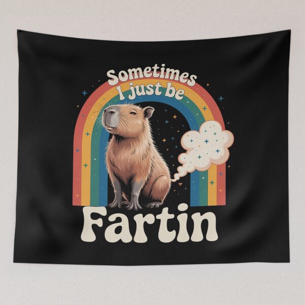Item preview, Sometimes I Just Be Fartin Capybara Funny Meme designed and sold by comptorasunfia.