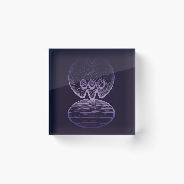 Item preview, Moon Typography - Ultra Violet designed and sold by bignose1977.