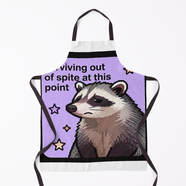Item preview, Surviving Out Of Spite Possum - Relatable Meme designed and sold by PictorialWhimsy.