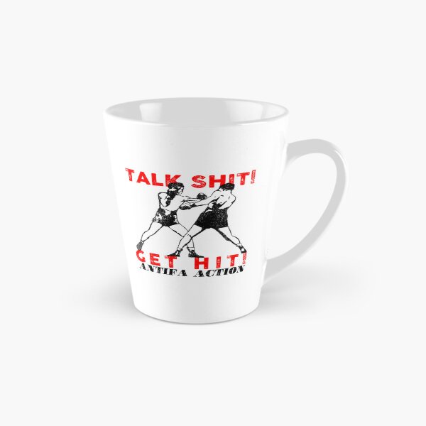 Item preview, Talk shit! Get hit! (antifa action) designed and sold by remerasnerdas.