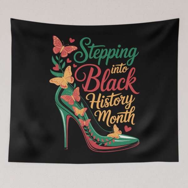 Item preview, Stepping Into Black History Month High Heels designed and sold by comptorasunfia.