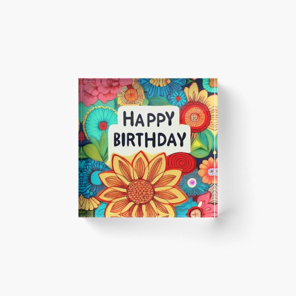 Item preview, Birthday Greeting Card Blank For Your Message designed and sold by CharlottePlaceArt.