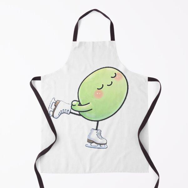 Item preview, Kawaii Matcha Mochi Figure Skating Layback Spin designed and sold by Hooi-Boon-Sin.