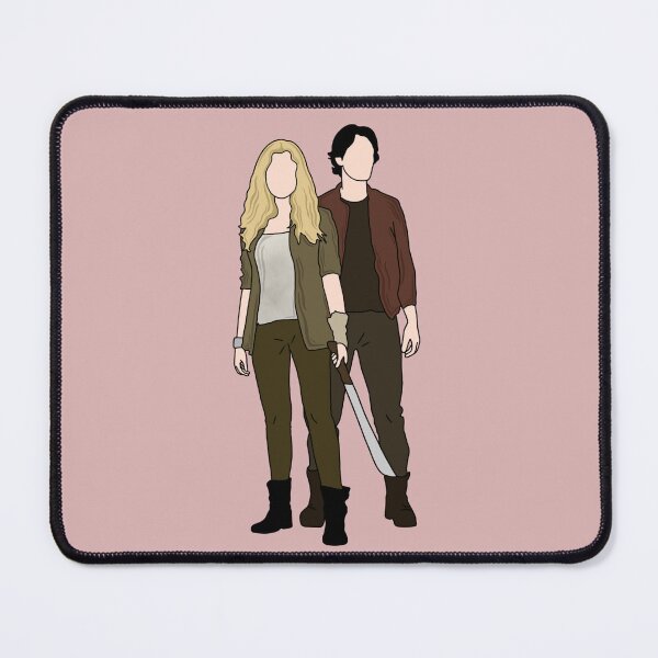 Item preview, Clarke and Bellamy (The 100) designed and sold by Alpha1810.