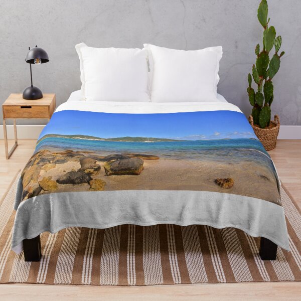 Item preview, Serene Orient Bay with Rocky Shoreline designed and sold by LisaWootenPhoto.