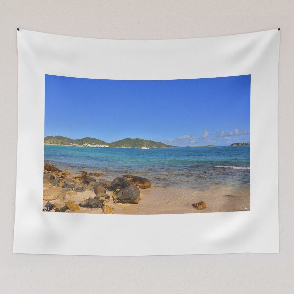 Item preview, Serene Orient Bay with Rocky Shoreline designed and sold by LisaWootenPhoto.