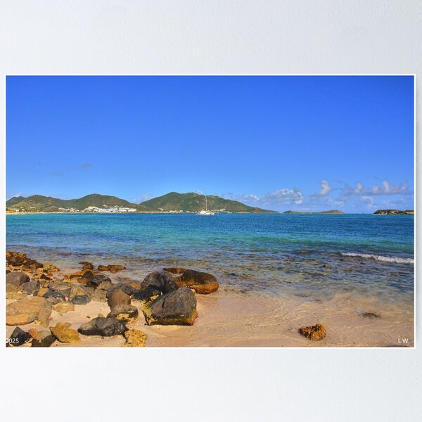 Item preview, Serene Orient Bay with Rocky Shoreline designed and sold by LisaWootenPhoto.
