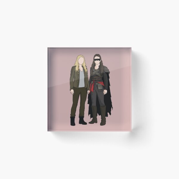 Item preview, Clarke and Lexa (The 100) designed and sold by Alpha1810.