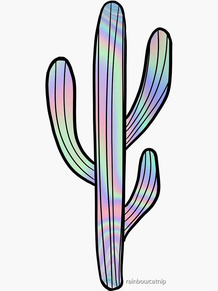 Iridescent Cactus by rainbowcatnip