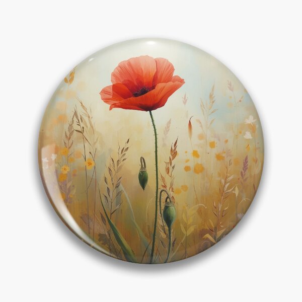 Item preview, A Red Heart in the Meadow designed and sold by PTB-SHOP.