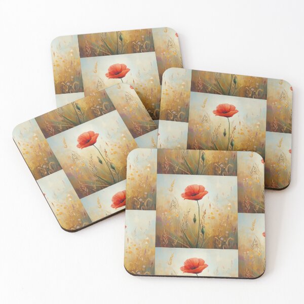 Item preview, A Red Heart in the Meadow designed and sold by PTB-SHOP.