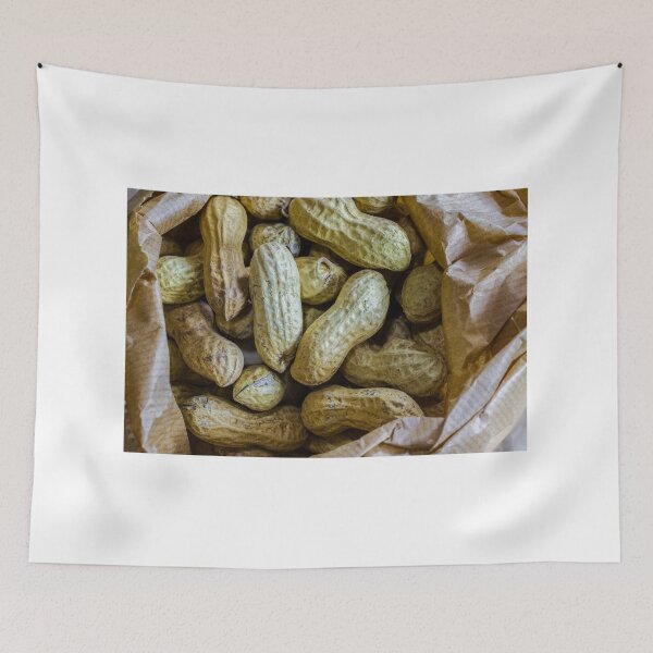 Item preview, Fresh Peanuts in a Paper Bag With Shells for Snack, Cooking, and Pantry Visuals designed and sold by Nmallia.