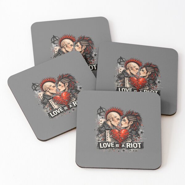 Item preview, Love is a Riot designed and sold by PossumsWorkshop.
