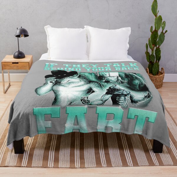 Item preview, if They Talk Behind Your Back Fart Alpha Wolf Meme  designed and sold by KathieFaugh.