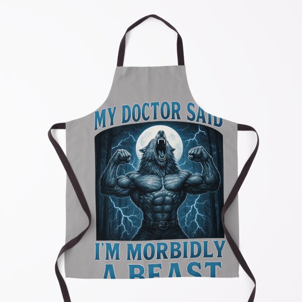 Item preview, Funny Graphic Tee for Men Women Teens Alpha Wolf Beast Meme designed and sold by KathieFaugh.