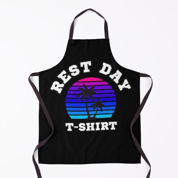 Item preview, Rest Day T‑Shirt Retro Beach Vibes designed and sold by JusText.