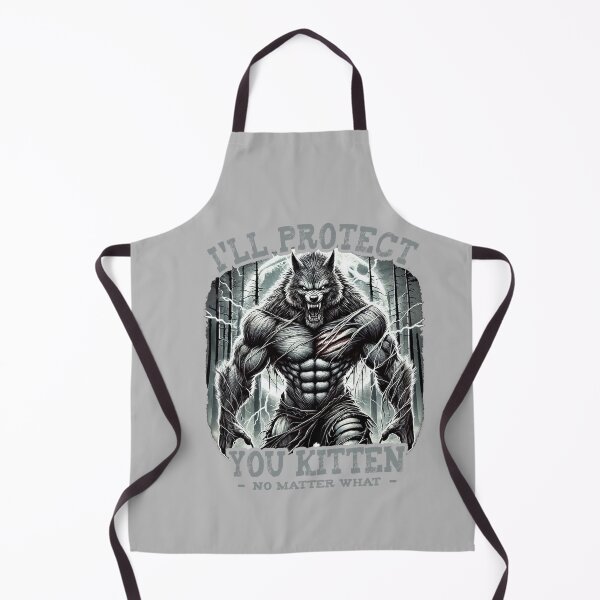 Item preview, Funny Graphic Tee I'll Protect You Kitten Alpha Wolf Meme designed and sold by mjohnson9.