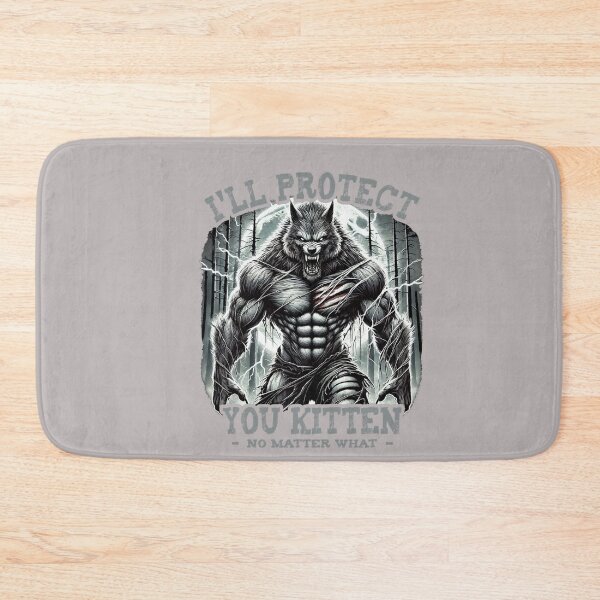 Item preview, Funny Graphic Tee I'll Protect You Kitten Alpha Wolf Meme designed and sold by mjohnson9.
