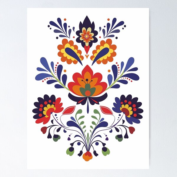 Item preview, Polish Flowers Pattern | wycinanki | Folklore | Folk Art designed and sold by xiao xuans.