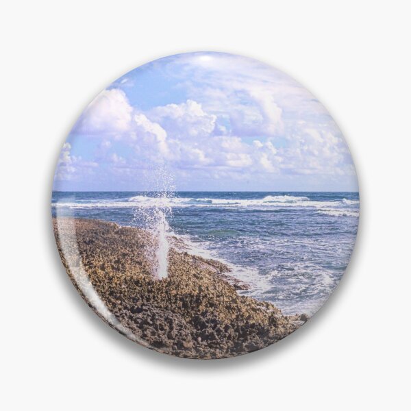 Item preview, A Blowhole At Orient Bay St. Martin designed and sold by LisaWootenPhoto.