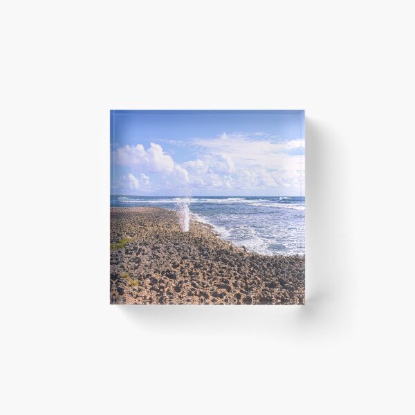 Item preview, A Blowhole At Orient Bay St. Martin designed and sold by LisaWootenPhoto.