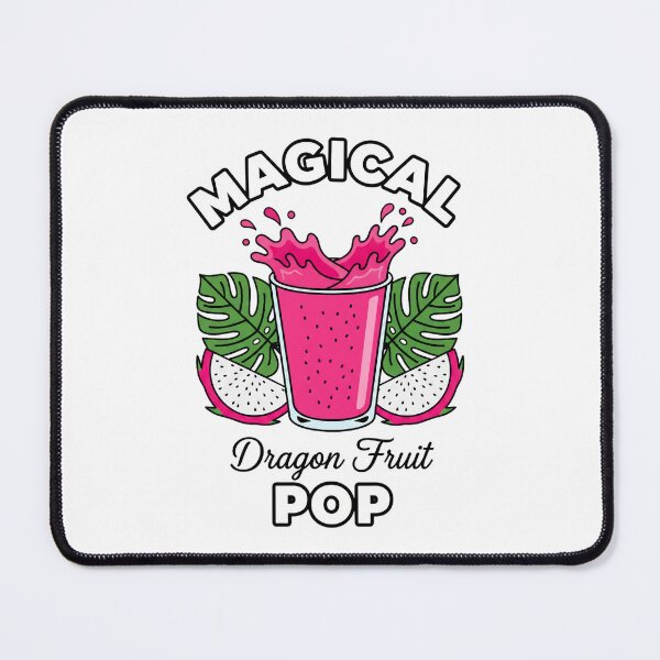 Item preview, Magical Dragon Fruit Pop – Pink Pitaya Smoothie Tropical Drink Art designed and sold by C3J7.