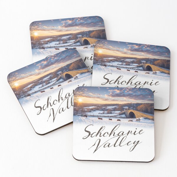 Item preview, Schoharie Valley: Winter’s Golden Arch designed and sold by David R Sawin The Architects Of Eden.