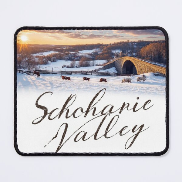 Item preview, Schoharie Valley: Winter’s Golden Arch designed and sold by David R Sawin The Architects Of Eden.