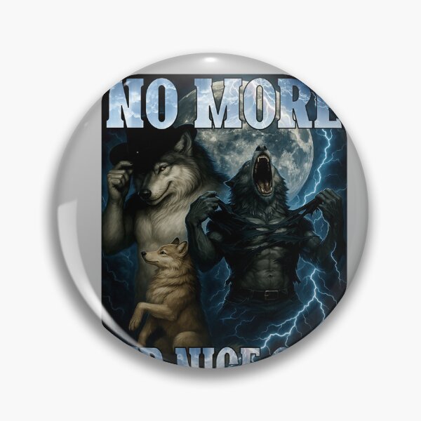 Item preview, No More Mr Nice Guy Funny Alpha Wolf Meme Dad Papa Men Gifts  designed and sold by mjohnson9.
