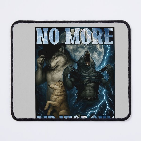 Item preview, No More Mr Nice Guy Funny Alpha Wolf Meme Dad Papa Men Gifts  designed and sold by mjohnson9.