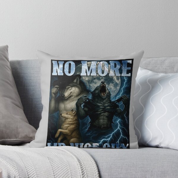 Item preview, No More Mr Nice Guy Funny Alpha Wolf Meme Dad Papa Men Gifts  designed and sold by mjohnson9.