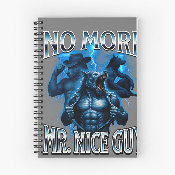 Item preview, Mr Nice Guy Alpha Wolf Meme Funny Brainrot Unhinged Beta designed and sold by mjohnson9.