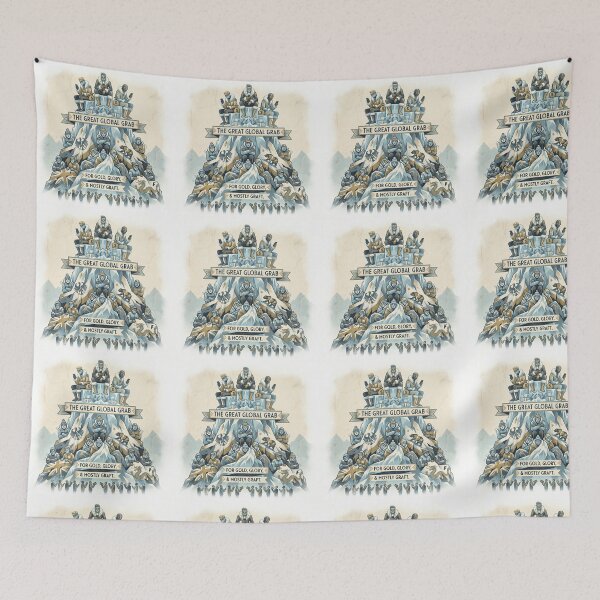 Item preview, Gold, Glory, and Graft - Art Deco Winter Sports designed and sold by medu99.