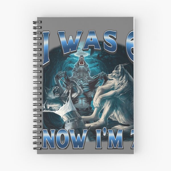 Item preview, I was 6 Now I'm 7 Alpha Werewolf 67 Meme Birthday designed and sold by mjohnson9.