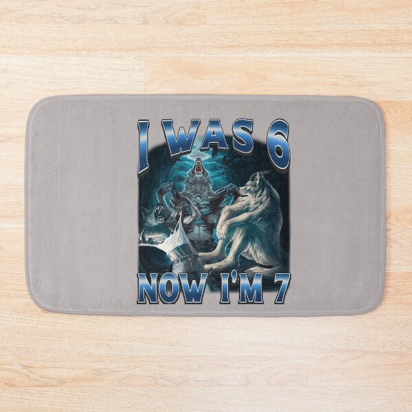Item preview, I was 6 Now I'm 7 Alpha Werewolf 67 Meme Birthday designed and sold by mjohnson9.