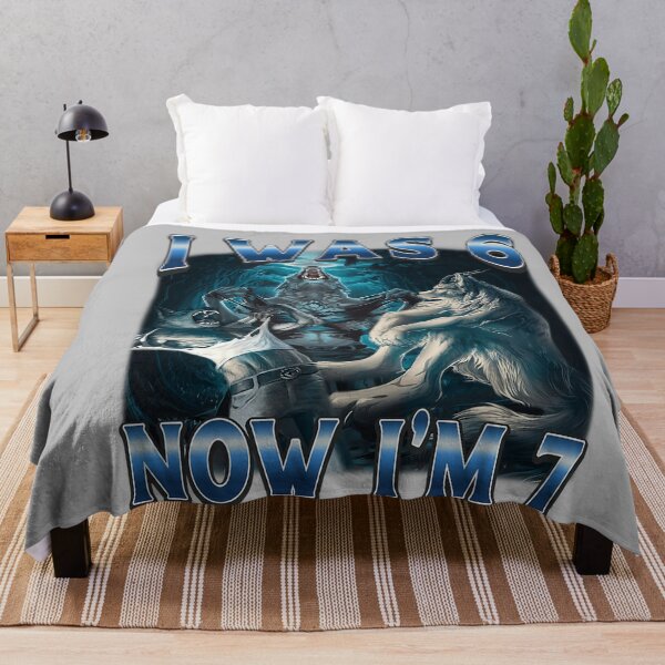 Item preview, I was 6 Now I'm 7 Alpha Werewolf 67 Meme Birthday designed and sold by mjohnson9.