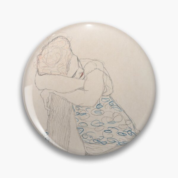 Item preview, Seated Figure With Gathered Up Skirt by Gustav Klimt: Minimalist Nude Poster designed and sold by artofuniverse.